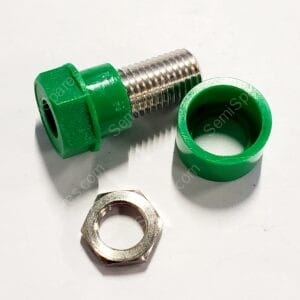 CT2230-5 | CONN BANANA JACK THREADED GREEN