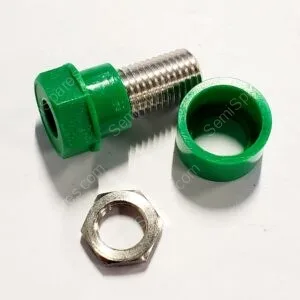CT2230-5 | CONN BANANA JACK THREADED GREEN