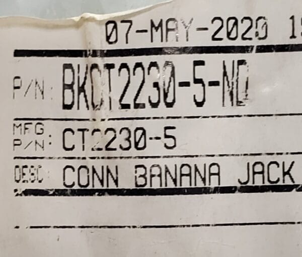 CT2230-5 | CONN BANANA JACK THREADED GREEN - Image 5