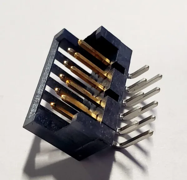 TSSH-105-01-L-D-RA | CONN HEADER R/A 10POS 2.54MM THROUGH HOLE RIGHT ANGLE MALE PIN SOLDER PUSH PULL - Image 3