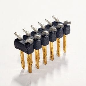 15-91-0120 | SMT BRKWY HEADER 12 PIN GOLD 2 ROW SOLDER STRAIGHT MALE PN 250V