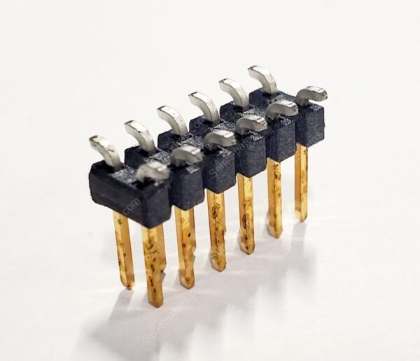 15-91-0120 | SMT BRKWY HEADER 12 PIN GOLD 2 ROW SOLDER STRAIGHT MALE PN 250V