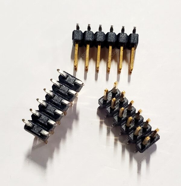 15-91-0120 | SMT BRKWY HEADER 12 PIN GOLD 2 ROW SOLDER STRAIGHT MALE PN 250V - Image 3