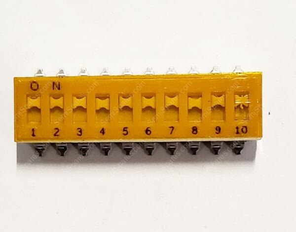 90HBW10PT | SWITCH SLIDE DIP SPST 0.025A 24V 10POS SURFACE MOUNT ACTUATOR - Image 2
