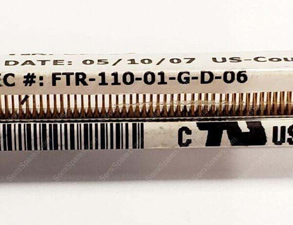 FTR-110-01-G-D-06 | CONN HEADER SMD 20POS 1.27MM SURFACE MOUNT MALE PIN UNSHROUDED PUSH PULL GOLD - Image 5