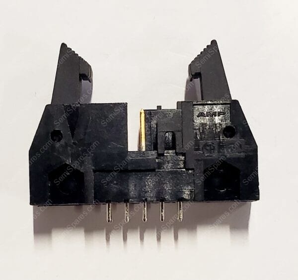 499910-1 | CONN HEADER VERT 10POS 2.54MM THROUGH HOLE MALE PIN SHROUDED 4 WALL SOLDER LATCH LOCK BLACK - Image 2