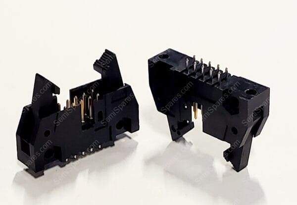499910-1 | CONN HEADER VERT 10POS 2.54MM THROUGH HOLE MALE PIN SHROUDED 4 WALL SOLDER LATCH LOCK BLACK - Image 3