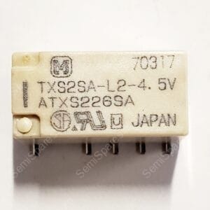 TXS2SA-L2-4.5V | RELAY GEN PURPOSE DPDT 1A 4.5V SURFACE MOUNT LATCHING DUAL COIL GULL WING