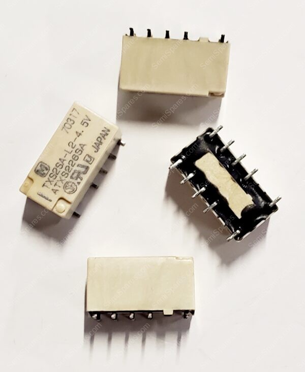 TXS2SA-L2-4.5V | RELAY GEN PURPOSE DPDT 1A 4.5V SURFACE MOUNT LATCHING DUAL COIL GULL WING - Image 3