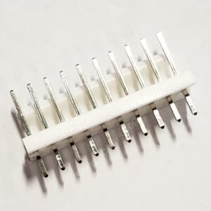 1-640456-0 | CONN HEADER VERT 10POS 2.54MM THROUGH HOLE MALE PIN SHROUDED 1 WALL FRICTION LOCK TIN