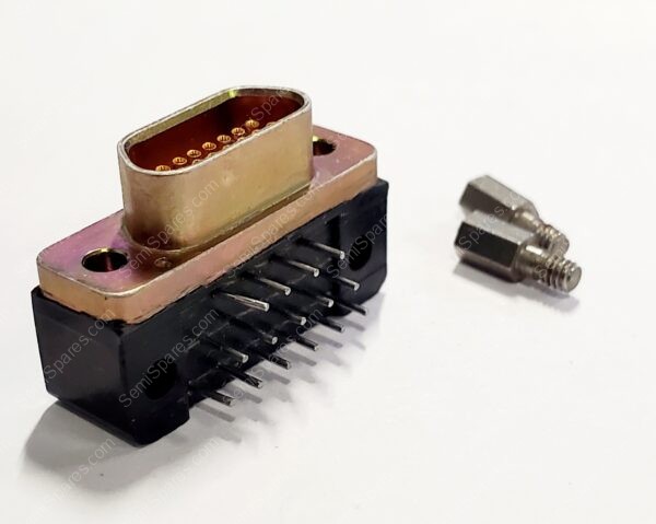 MDM-15SCBR | RIGHT ANGLE PANEL MOUNT THROUGH HOLE SOLDER GOLD SHIELDED - Image 2