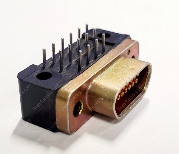 MDM-15SCBR | RIGHT ANGLE PANEL MOUNT THROUGH HOLE SOLDER GOLD SHIELDED - Image 3