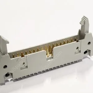 71918-134 | CONN HEADER VERT 34POS 2.54MM THROUGH HOLE MALE PIN SHROUDED 4 WALL SOLDER LATCH HOOK