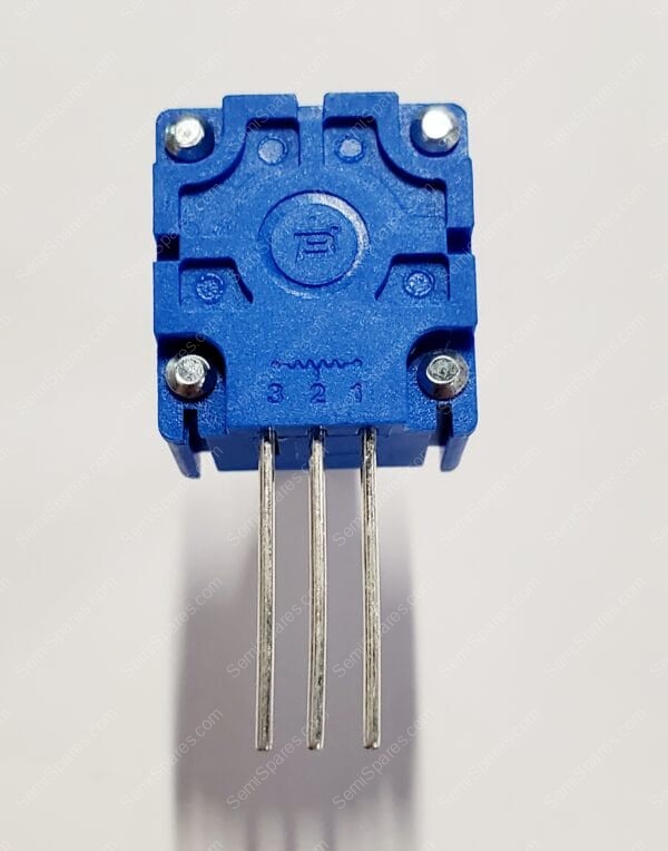 91A1A-B28-B18L | POTENTIOMETER NONE 1.0 KIERROS CONDUCTIVE PC PINS SLOTTED - Image 3