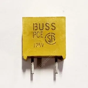 BK/PCE-5-R | FUSE BRD MT 5A 125VAC 400VDC RAD BOARD MOUNT THROUGH HOLR RADIAL BOX