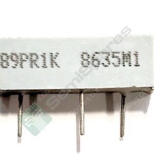 89PR1K | 1KOHMS 0.75W 3/4W PC PINS THROUGH HOLE TRIMMER POTENTIOMETER CERMET 20.0 TURN SIDE ADJUSTMENT