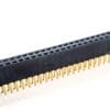 SSQ-125-22-G-D | 50 Position Receptacle Connector 0.100" (2.54mm) Through Hole Gold