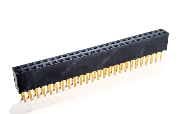 SSQ-125-22-G-D | 50 Position Receptacle Connector 0.100" (2.54mm) Through Hole Gold