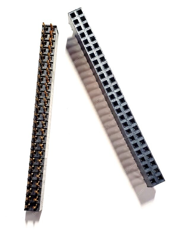 SSQ-125-22-G-D | 50 Position Receptacle Connector 0.100" (2.54mm) Through Hole Gold - Image 4