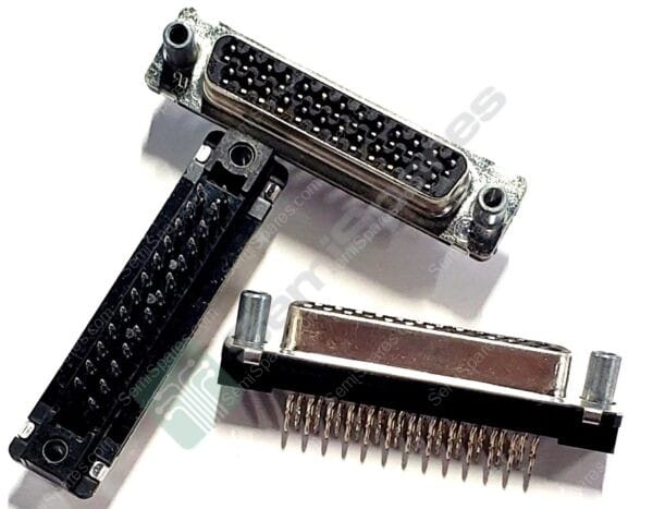 745928-2 | 25 POSITION D-SUB RECEPTACLE FEMALE SOCKETS CONNECTOR THROUGH HOLE MATING SIDEPRESS FIT STEEL TIN PLATED FEMALE - Image 4