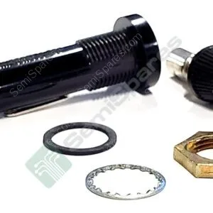 HKP-BBHH | FUSE HOLDER 15A 250V 1 CIRCUIT CARTRIDGE PANEL MOUNT HORIZONTAL QUICK CONNECT