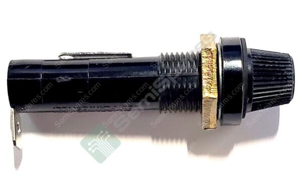 HKP-BBHH | FUSE HOLDER 15A 250V 1 CIRCUIT CARTRIDGE PANEL MOUNT HORIZONTAL QUICK CONNECT - Image 2