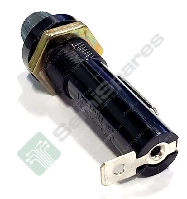 HKP-BBHH | FUSE HOLDER 15A 250V 1 CIRCUIT CARTRIDGE PANEL MOUNT HORIZONTAL QUICK CONNECT - Image 3