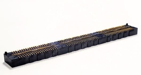 QSE-060-01-L-D-A | 120 POSITION CONNECTOR RECEPTACLE, CENTER STRIP CONTACTS SURFACE MOUNT GOLD
