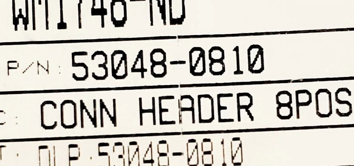 53048-0810 | CONN HEADER R/A 8POS 1.25MM - Image 5