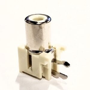 161-0098 | RCA PHONO CONNECTORS PHONO PCB WHITE