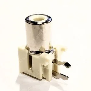 161-0098 | RCA PHONO CONNECTORS PHONO PCB WHITE