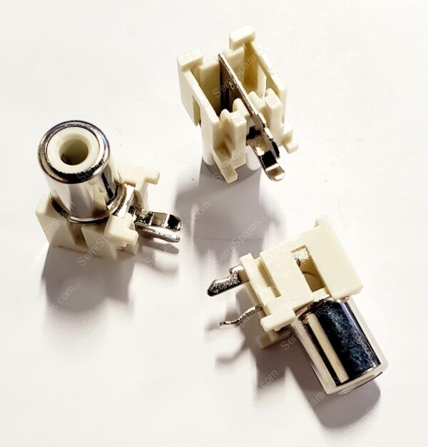 161-0098 | RCA PHONO CONNECTORS PHONO PCB WHITE - Image 4