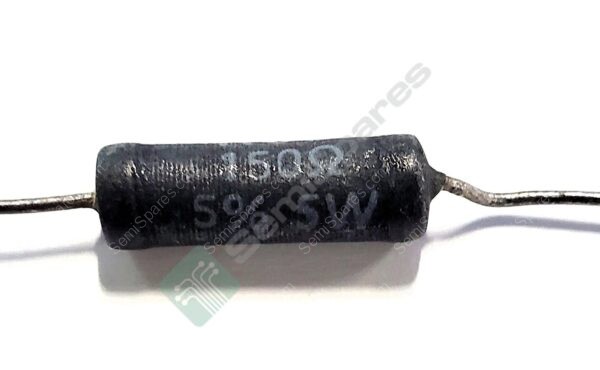 160-R15-JBW | 150 MOHMS +-5% 5W THROUGH HOLE RESISTER AXIAL MOISTURE RESISTANT WIREWOUND