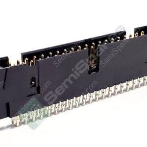 1658694-3 | CONNECTOR HEADER THROUGH HOLE 40 POSITIO 2.54MM MALE PIN SHROUDED 4 WALL PRESS FIT SOLDER PUSH PULL BLACK