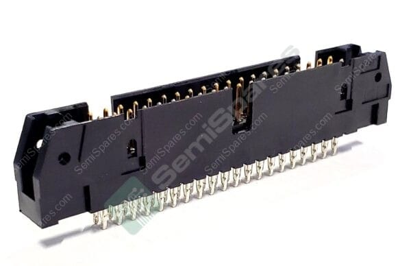 1658694-3 | CONNECTOR HEADER THROUGH HOLE 40 POSITIO 2.54MM MALE PIN SHROUDED 4 WALL PRESS FIT SOLDER PUSH PULL BLACK