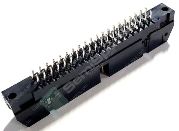 1658694-3 | CONNECTOR HEADER THROUGH HOLE 40 POSITIO 2.54MM MALE PIN SHROUDED 4 WALL PRESS FIT SOLDER PUSH PULL BLACK - Image 3