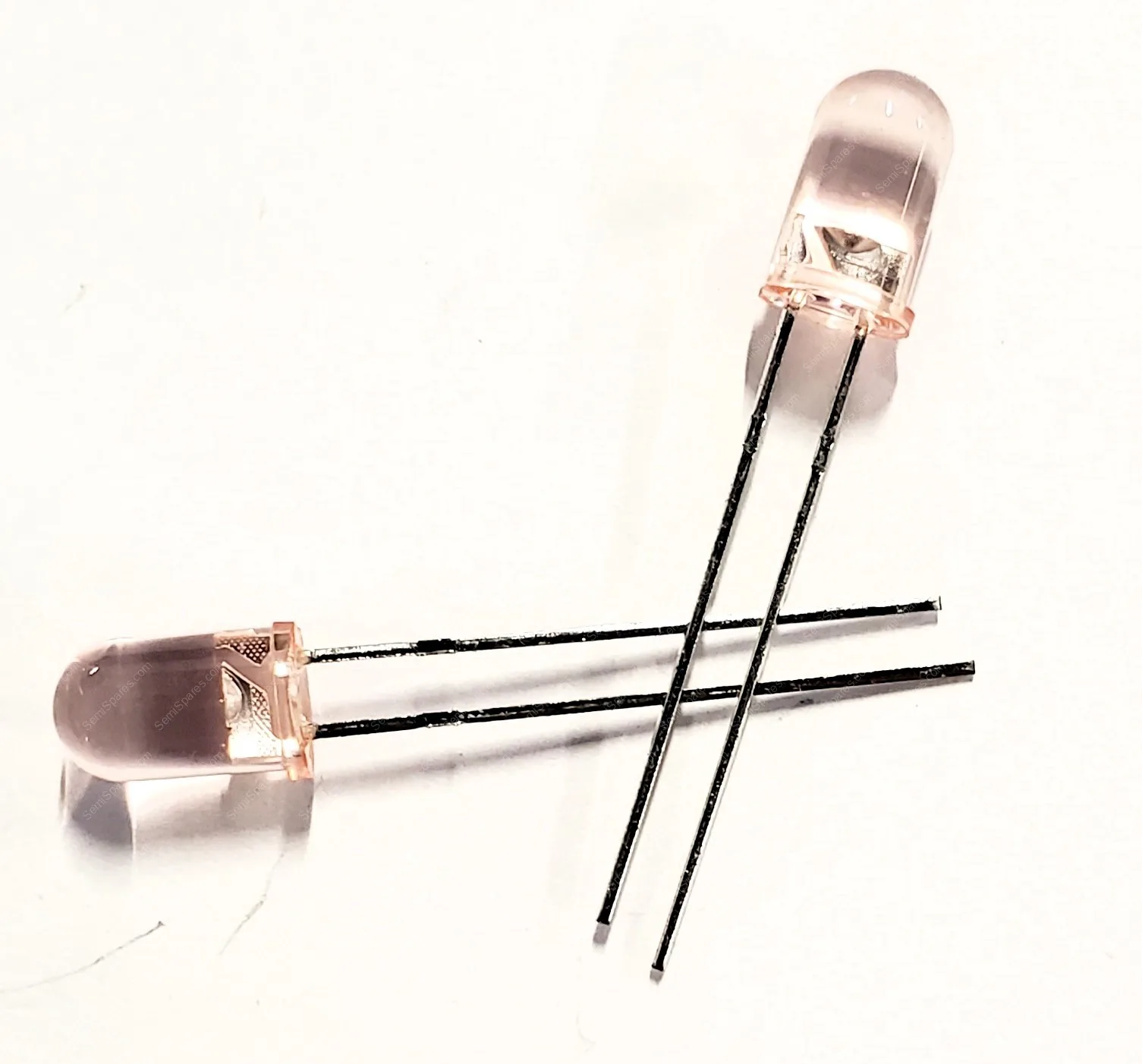 BR4361F | PINK LED 2 x  3.2MM  RECTANGULAR SHAPE FORWARD 1.7V REVERSE 4V THROUGH HOLE  OBSOLETE - Image 3