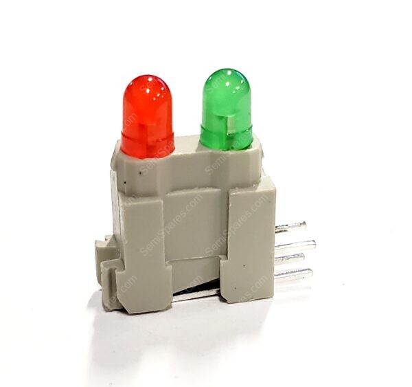 69004127 | RED/ GREEN DOUBLE LED 3.2MM MOUNTIING PLANE SHORT TYPE FRONT PANELS