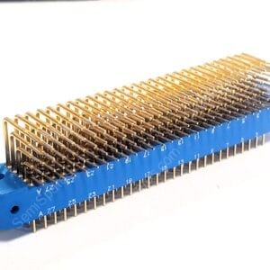 KA128/254DPMC10TH | 5 ROW PLUG CONN RIGHT ANGLE  THROUGH HOLE SOLDER  RECTANGULAR SHAPE