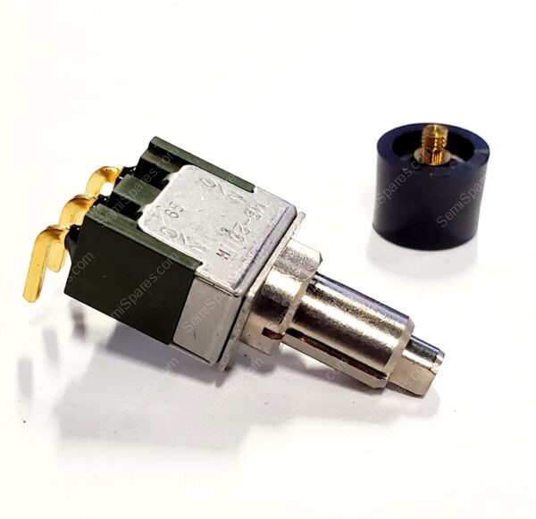 MB2011SS2G30-CA-RO | PCB MOUNT PUSH BUTTON SWITCH RIGHT ANGLE PC PIN GOLD PLUNGER OBSOLETE - Image 2