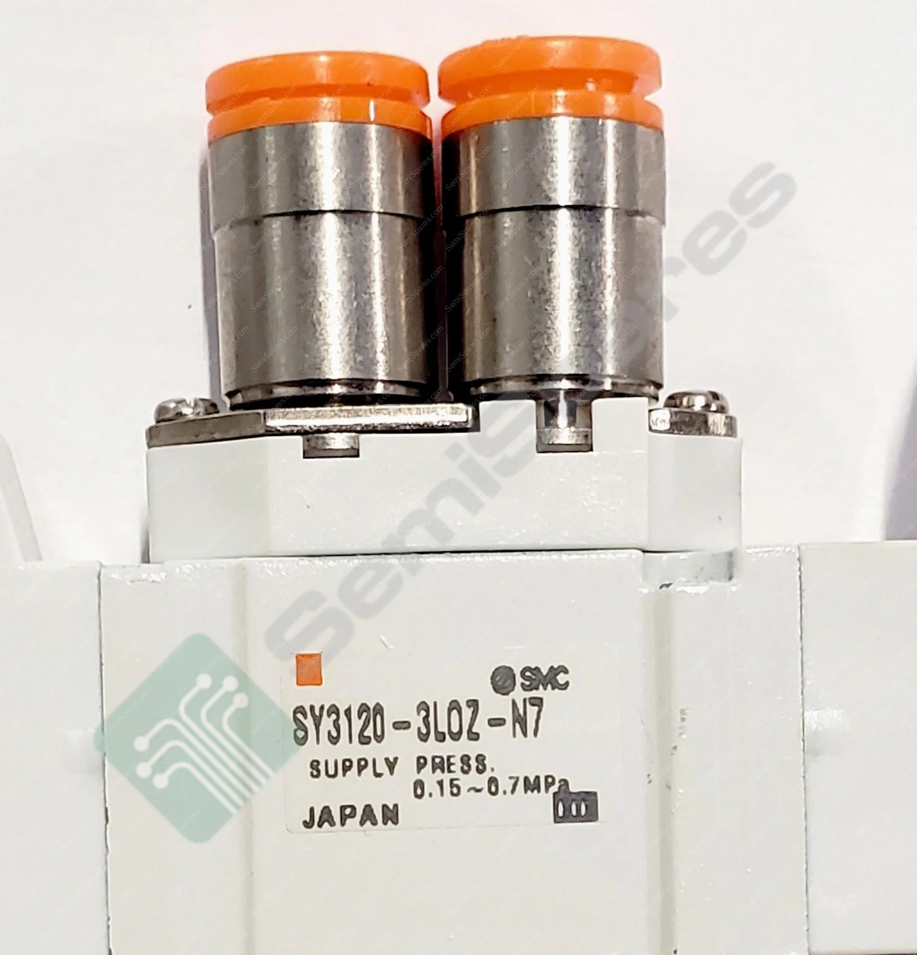 SY3120-3LOZ-N7 | PORT VALVE SOLENOID 110VAC RUBBER SEAL ZINC NON LOCKING PUSHL PLUG - Image 2