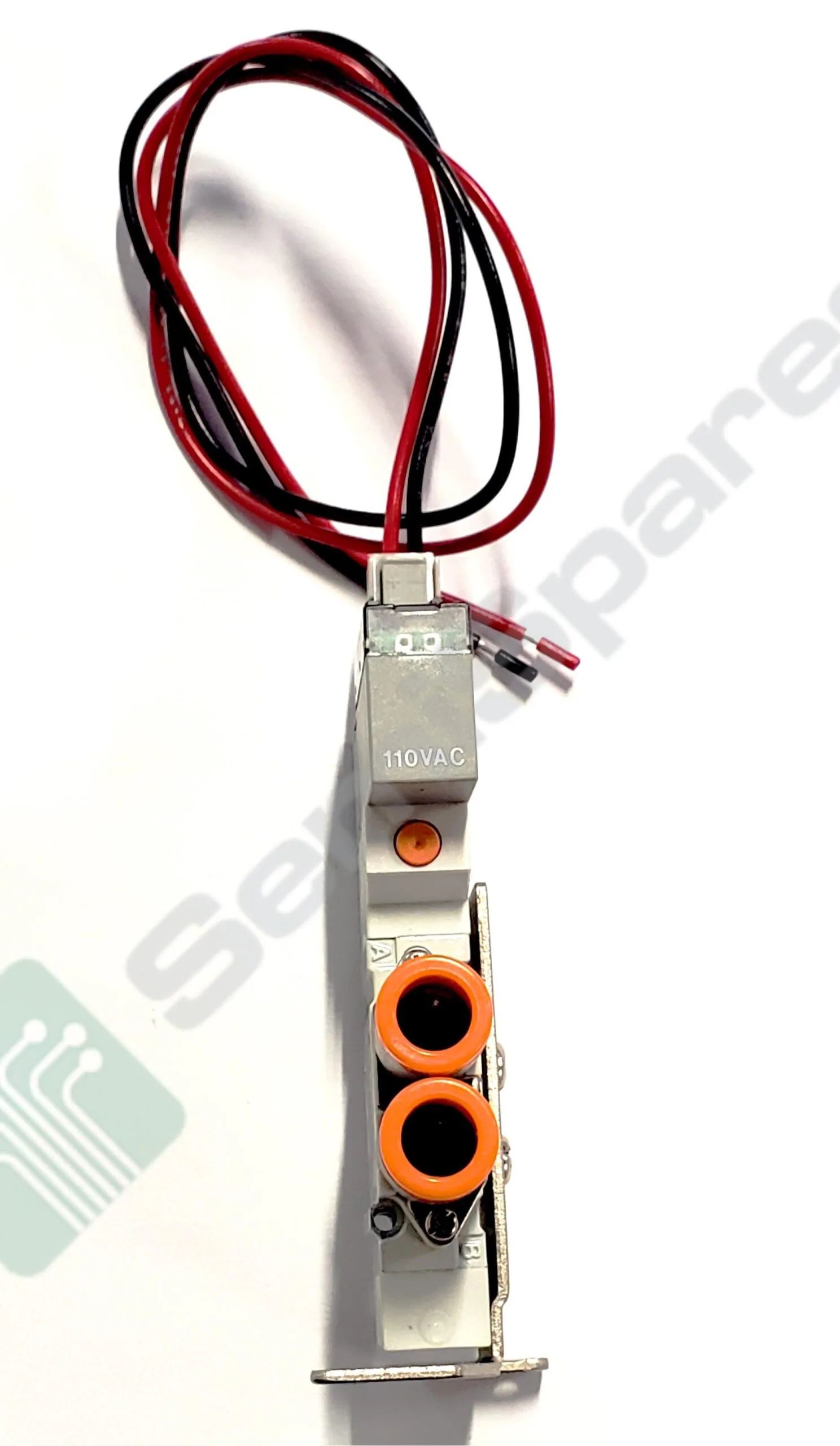 SY3120-3LOZ-N7 | PORT VALVE SOLENOID 110VAC RUBBER SEAL ZINC NON LOCKING PUSHL PLUG - Image 3