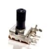 296XD253B1N | 25K OHM 1 GANG LINEAT THROUGH HOLE SNAP IN POTENTIOMETER BOARD LOCKS OBSOLETE