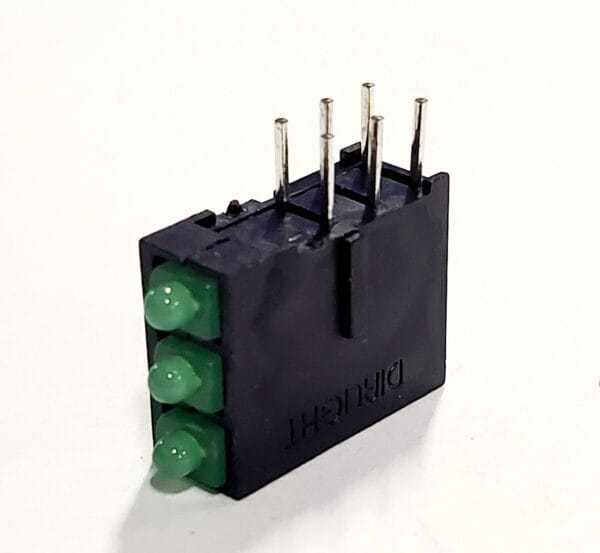 5700100222F | LED CBI 2MM 3X1 GREEN RA - Image 2