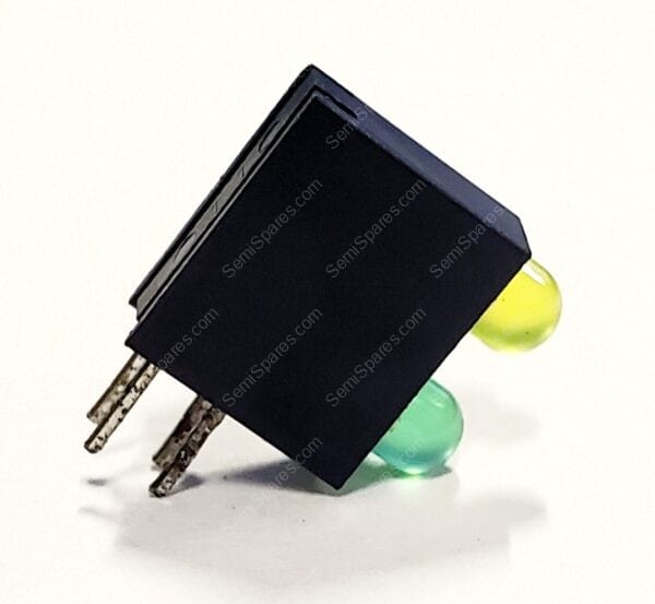 553-0132-400 | LED CBI 3MM BI-LVL GREEN/ YELLOW RA
