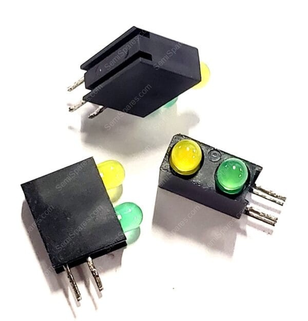 553-0132-400 | LED CBI 3MM BI-LVL GREEN/ YELLOW RA - Image 3