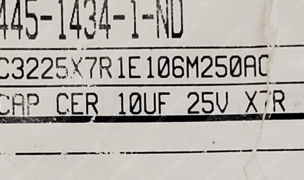 C3225X7R1E106M250AC | CAP CER 10UF 25V X7R 1210 - Image 4
