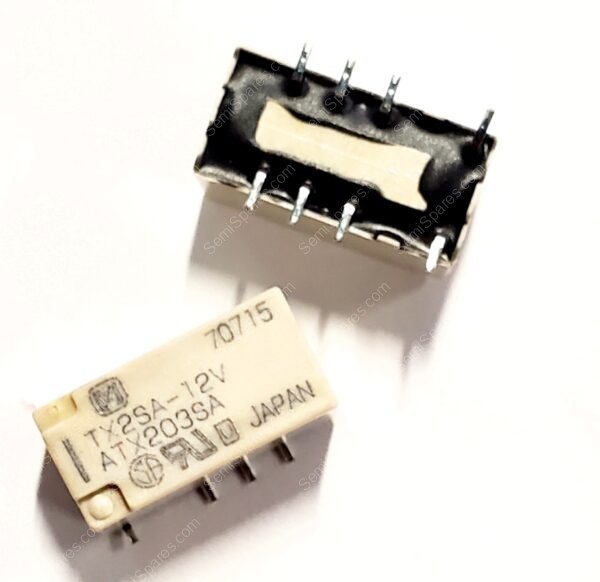 TX2SA-12V | RELAY TELECOM DPDT 2A 12V - Image 3