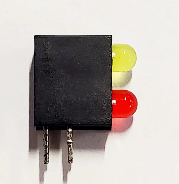 5530131F | LED CBI 3MM BI-LVL RED/ YELLOW RA - Image 2