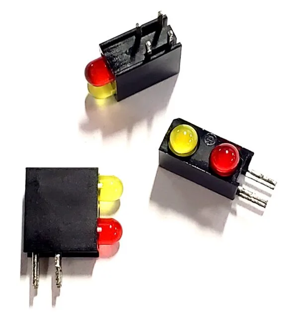 5530131F | LED CBI 3MM BI-LVL RED/ YELLOW RA - Image 3